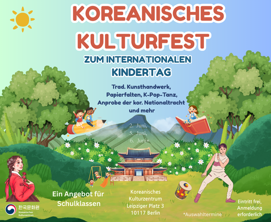 Koreanisches Kulturfest zum Internationalen Kindertag
