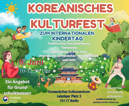 Koreanisches Kulturfest zum Internationalen Kindertag