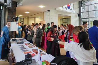 Das Koreanische Kulturzentrum beim Großer Nationaler Informationstag-Republik Korea