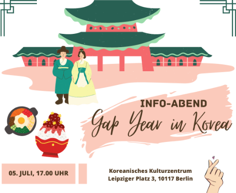 Info-Abend zum Thema „Gap Year in Korea“ 