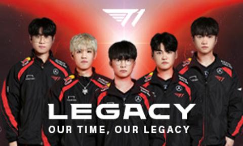 2024 리그 오브 레전드 월드 챔피언십 기념 T1 팝업 전시 'LEGACY: Our Time, Our Legacy'