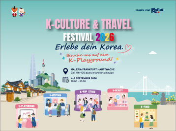  K-Culture &amp; Travel Festival 2026 in Frankfurt